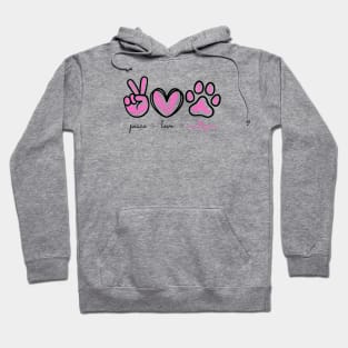 Peace Love Maltipoo Hoodie